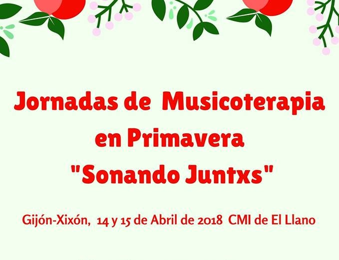 Jornadas Musicoterapia Primavera Gijón 2018